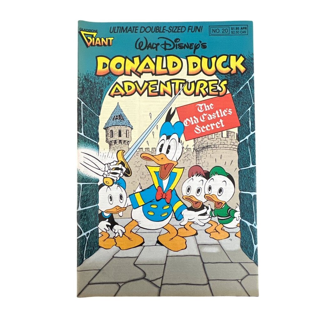 Gladstone Walt Disney Donald Duck Adventures Comic #20 April 1990 Bagged Boarded